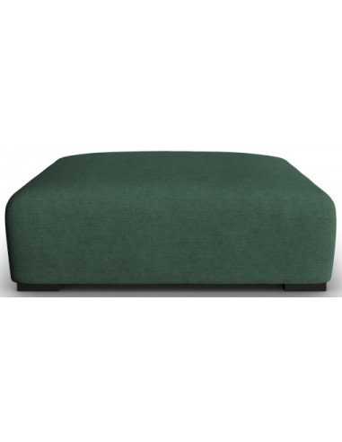 Se Lina puf til sofa i polyester B117 x D102 cm - Grøn hos Lepong.dk