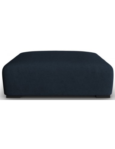 Se Lina puf til sofa i polyester B117 x D102 cm - Mørkeblå hos Lepong.dk