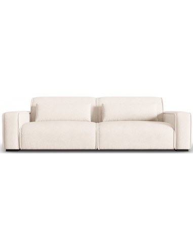 Billede af Lina 4-personers sofa i polyester B248 cm - Lys beige