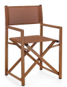2 x Have klapstole i aluminium og textilene H86 cm - Terracotta