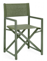 2 x Have klapstole i aluminium og textilene H86 cm - Urtegrøn