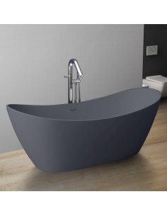 Fritstående badekar i solid...