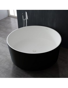 Fritstående rundt badekar i... 2