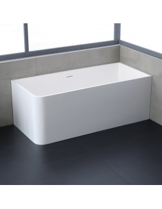 Fritstående hjørne badekar...