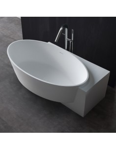 Fritstående væg badekar i... 2