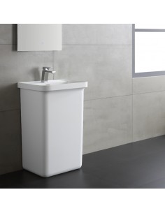 Gulvmonteret håndvask...