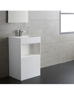 Gulvmonteret håndvask...