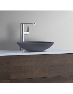 Bordmonteret rund håndvask...