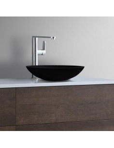 Bordmonteret rund håndvask...