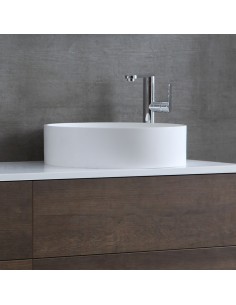 Bordmonteret rund håndvask...