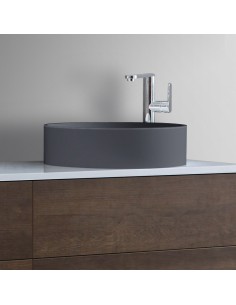 Bordmonteret rund håndvask...