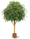 Stort kunstigt Ficus træ H290 cm - Brandhæmmende