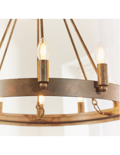 Chevalier Lysekrone i metal... 2