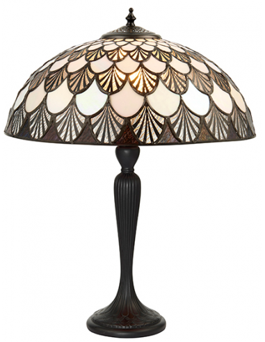 Tiffany Missori Bordlampe i polyresin...