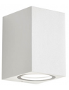 BRIO Væglampe i aluminium og glas H10,1 cm 1 x 6W COB LED - Mat hvid