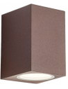 BRIO Væglampe i aluminium og glas H10,1 cm 1 x 6W COB LED - Mat corten