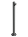 UBOAT Bedlampe i aluminium og glas H65 cm 6W COB LED - Mat mørkegrå