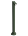 UBOAT Bedlampe i aluminium og glas H65 cm 6W COB LED - Mat mørkegrøn