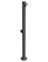 UBOAT Bedlampe i aluminium og glas H90 cm 2 x 6W COB LED - Mat mørkegrå