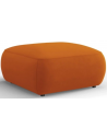 Greta puf til sofa i velour B75 x D75 cm - Terracotta