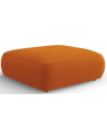 Greta puf til sofa i velour B100 x D100 cm - Terracotta