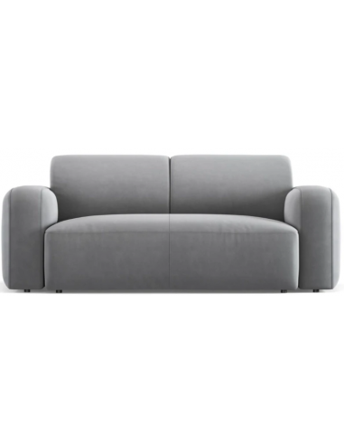 Greta 2-personers sofa i velour B170 x D95 cm – Grå