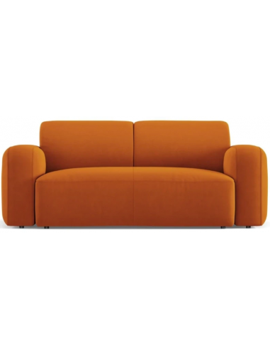 Greta 2-personers sofa i velour B170 x D95 cm – Terracotta
