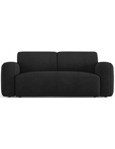 Greta 2-personers sofa i chenille B170 x D95 cm – Sort