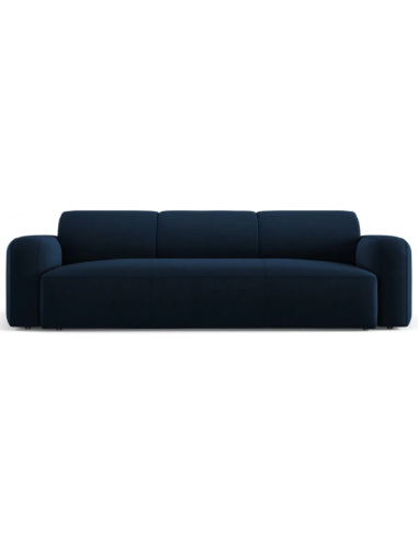 Greta 3-personers sofa i velour B235 x D95 cm – Blå