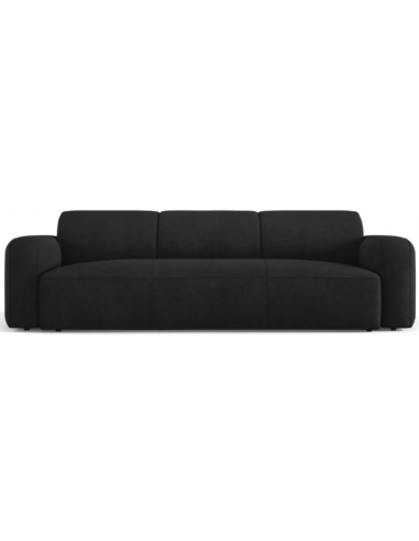 Greta 3-personers sofa i chenille B235 x D95 cm – Sort