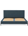 ARRIS Sengeramme med gavl 140 x 200 cm - Sort/Navy