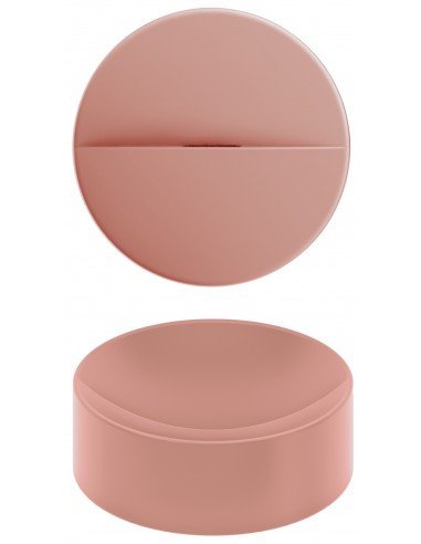 Billede af VALE Rund håndvask Ø22 cm Keramik - Mat pink