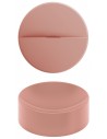 VALE Rund håndvask Ø22 cm Keramik - Mat pink