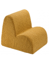 Cloud lænestol til børn i OEKO-TEX teddy polyester - Maple