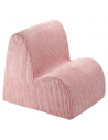 Cloud lænestol til børn i OEKO-TEX corduroy - Pink Mousse