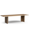 Spisebord i eurolight træ og mdf 280 x 100 cm - Brun