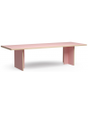 Spisebord i eurolight træ og mdf 280 x 100 cm - Pink