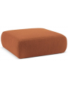 Molino puf til sofa i bouclé B100 x D100 cm - Brun