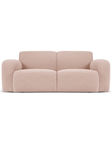 Molino 2-personers sofa i bouclé B170 x D95 cm – Støvet pink