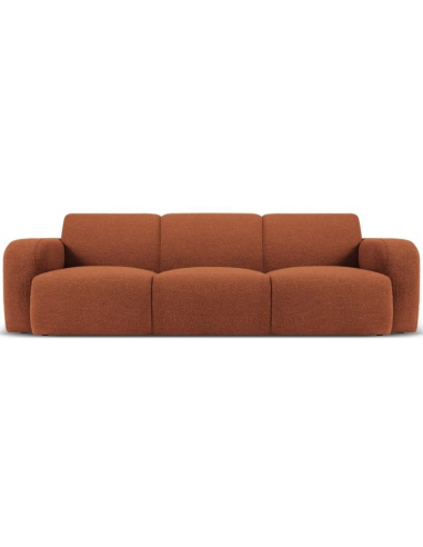 Molino 3-personers sofa i bouclé B235 x D95 cm – Brun