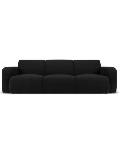 Molino 3-personers sofa i bouclé B235 x D95 cm – Sort