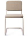 Mullan spisebordsstol i metal og polyester H77 cm - Creme/Beige