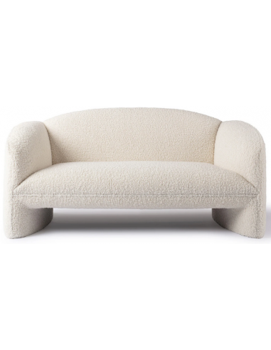 NACHII 2-Personers sofa i plys polyester B174 cm – Beige