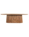 Rustikt spisebord i mangotræ 300 x 110 cm - Rustikt lysebrun