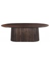 Rustikt spisebord i mangotræ 300 x 110 cm - Rustikt brun