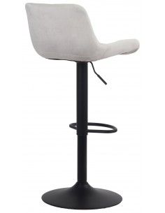 Barstol i metal og velour... 2