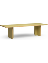 Spisebord i eurolight træ og mdf 280 x 100 cm - Oliven