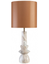 Astro Bordlampe i marmor og satin H69 cm 1 x E27 - Toronto marmor/Satineret kobber