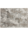 Ligne Pure Erode tæppe i uld og bambus silke 200 x 140 cm - Greige