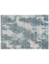 Ligne Pure Erode tæppe i uld og bambus silke 240 x 170 cm - Blå